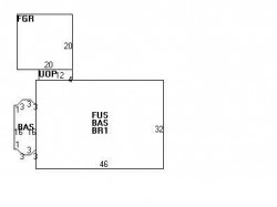 6 Bowers St, Newton MA 02460-1903 floor plan