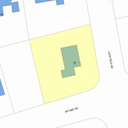 69 Olde Field Rd, Newton MA 02459-2756 plot plan