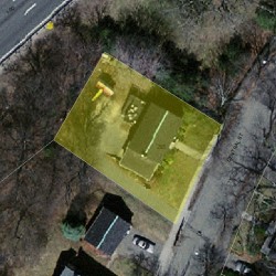 295 Central St, Newton MA 02466-2202 aerial view