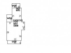 287 Tremont St, Newton MA 02458-2113 floor plan