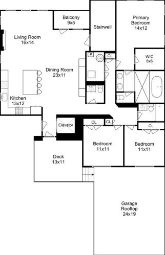 2819 Lincoln Ave, Chicago IL 60657-4201 exterior