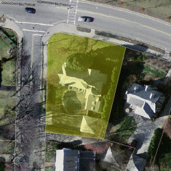 784 Commonwealth Ave, Newton MA  02459-1134 aerial view