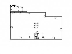 7 Kendall Rd, Newton MA 02459-2657 floor plan