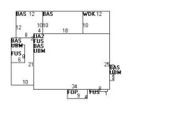 45 Moreland Ave, Newton MA 02459-2114 floor plan