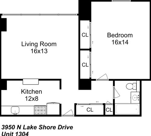 3950 Lake Shore Dr, Chicago IL  60613-3434 exterior