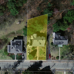 65 Hancock Ave, Newton MA 02459-1746 aerial view