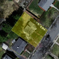 17 Arapahoe Rd, Newton MA 02465-2202 aerial view