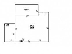 11 Crehore Dr, Newton MA 02462-1108 floor plan