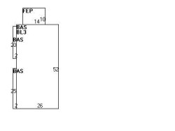 157 Chapel St, Newton MA  02458-1307 floor plan