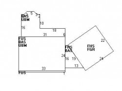 1 Chatham Rd, Newton MA 02461-1009 floor plan