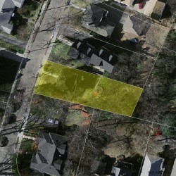 44 Salisbury Rd, Newton MA 02458-1948 aerial view