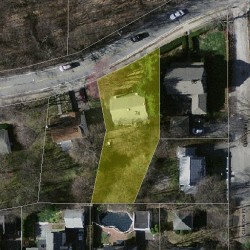 74 Mill St, Newton MA 02459-1126 aerial view
