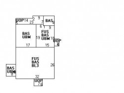 65 Wilde Rd, Newton MA  02468-1324 floor plan