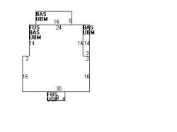 122 Hawthorn St, Newton MA 02458-1238 floor plan