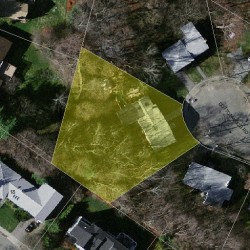 38 Cottonwood Rd, Newton MA 02459-3112 aerial view