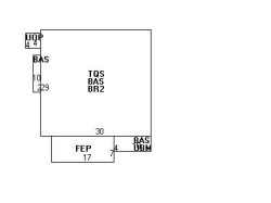 42 Roundwood Rd, Newton MA 02464-1217 floor plan