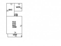 54 Carleton St, Newton MA 02458-1604 floor plan