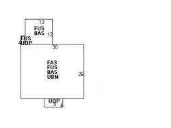 180 Adams St, Newton MA  02458-1203 floor plan