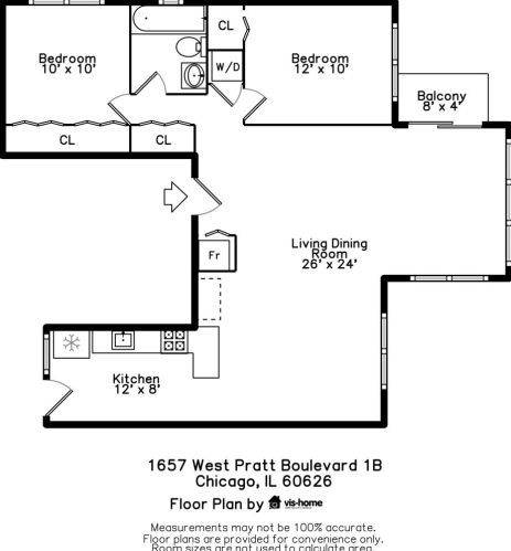 1657 Pratt Blvd, Chicago IL  60626-4598 exterior