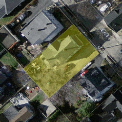 37 Cook St, Newton MA  02458-1311 aerial view