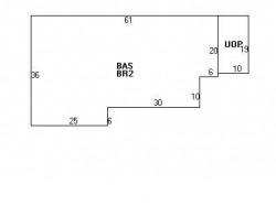 192 Evelyn Rd, Newton MA  02468-1043 floor plan