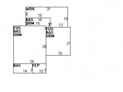 68 Carl St, Newton MA 02461-1906 floor plan