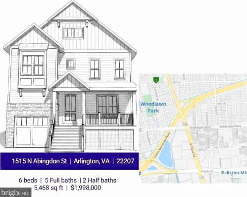 1515 Abingdon St, Arlington VA 22207-2118 exterior