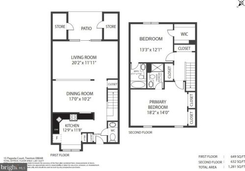 15 Pagoda Ct, Trenton NJ 08648-4830 exterior