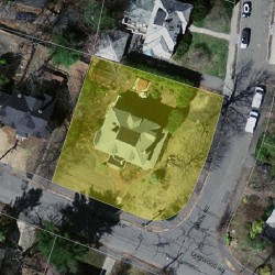 51 Lakewood Rd, Newton MA 02461-1254 aerial view