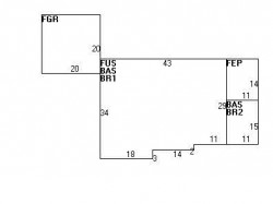 99 Mandalay Rd, Newton MA 02459-1318 floor plan