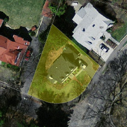 105 Carlton Rd, Newton MA 02468-1915 aerial view