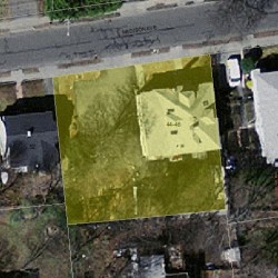 46 Madison Ave, Newton MA 02460-1905 aerial view
