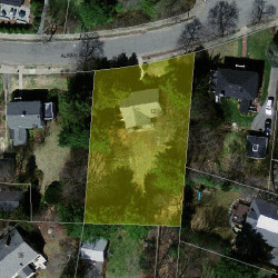 12 Alban Rd, Newton MA 02468-1911 aerial view
