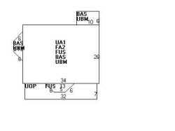158 Clark St, Newton MA 02459-2460 floor plan
