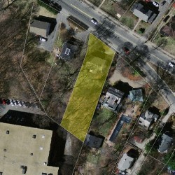 318 Crafts St, Newton MA 02460-1247 aerial view