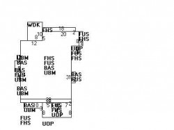 21 Fairview St, Newton MA  02458-2208 floor plan