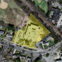 1697 Beacon St, Newton MA 02468-1430 aerial view