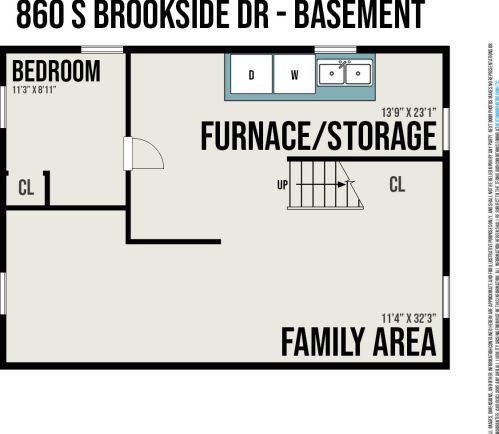 860 Brookside Dr, Meskegon MI 49441-5364 exterior