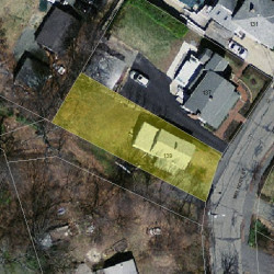 139 Melrose St, Newton MA 02466-1109 aerial view