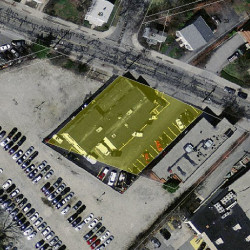 38 Crafts St, Newton MA  02458-1249 aerial view