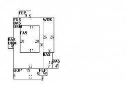 214 Langley Rd, Newton MA  02459-2325 floor plan