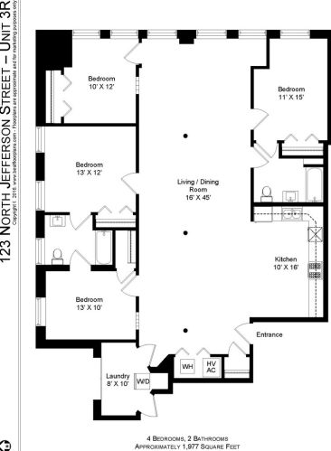 123 Jefferson St, Chicago IL  60661-2325 exterior