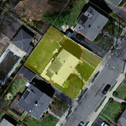 31 Arapahoe Rd, Newton MA 02465-2202 aerial view