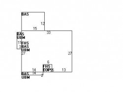 106 Falmouth Rd, Newton MA 02465-1127 floor plan