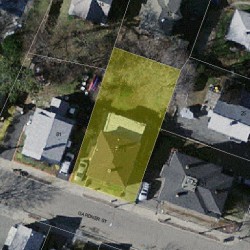 79 Gardner St, Newton MA  02458-1439 aerial view