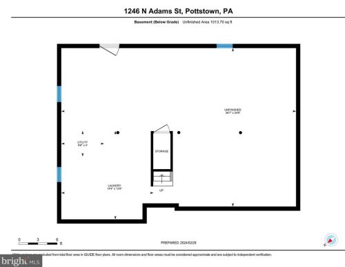 1246 Adams St, Pottstown PA  19464-2402 exterior