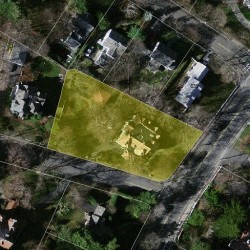 11 Fairmont Ave, Newton MA  02458-2505 aerial view