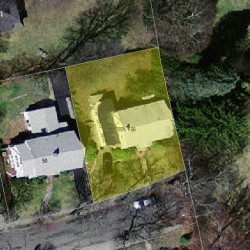 56 Chapin Rd, Newton MA 02459-1821 aerial view