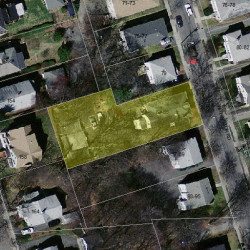 85 Withington Rd, Newton MA  02460-2037 aerial view