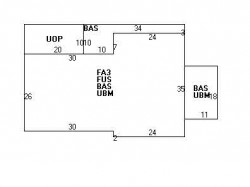 156 Arnold Rd, Newton MA 02459-3044 floor plan